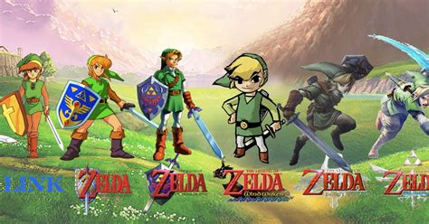 todos os jogos de zelda.